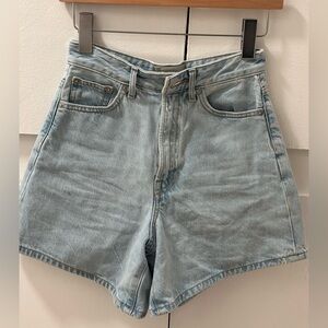 Everlane Light Blue Jean Shorts